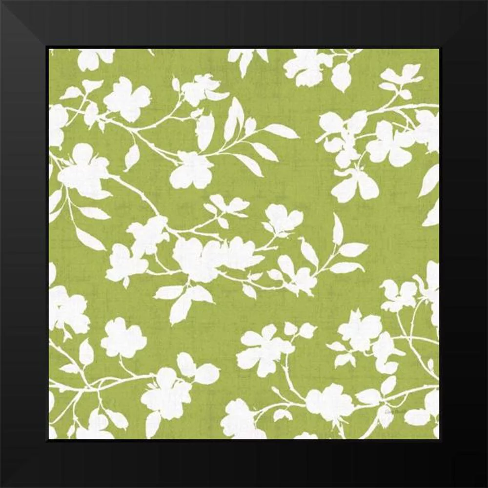 Audit, Lisa 12x12 Black Modern Framed Museum Art Print Titled - Dogwood Garden Step 05C