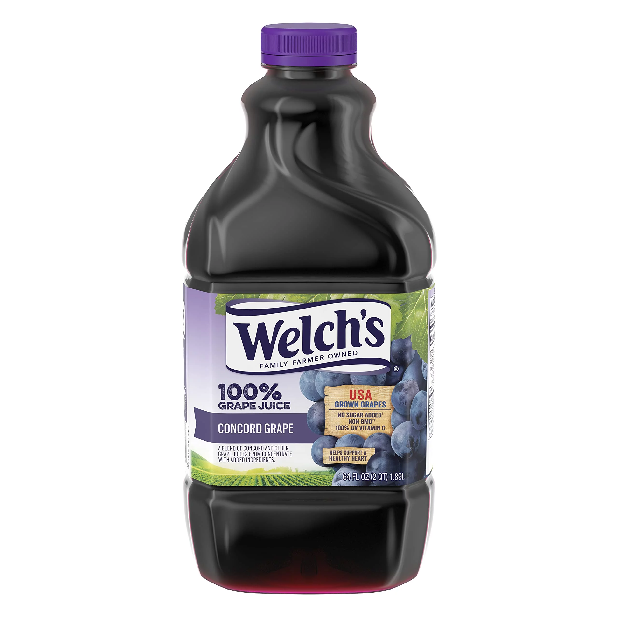 Welch's Grape Juice, Concord, 64 Oz (Pack of 3)