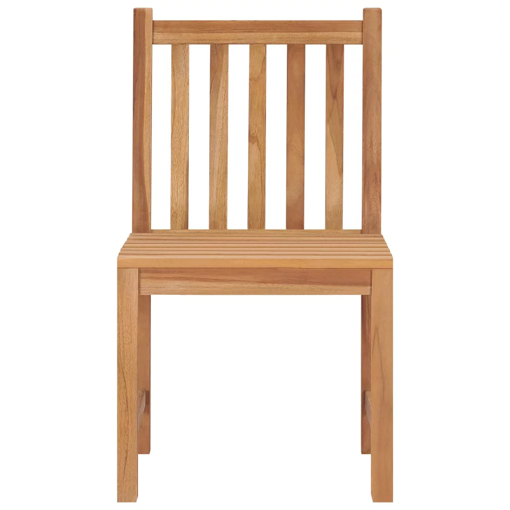 Aibecy Patio Chairs 4 pcs Solid Teak Wood
