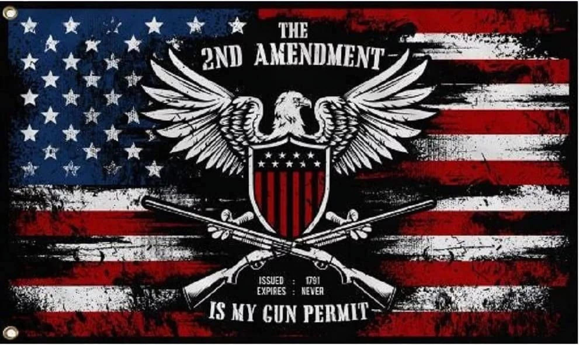 We The People Eagle 3x5 Polyester Flag