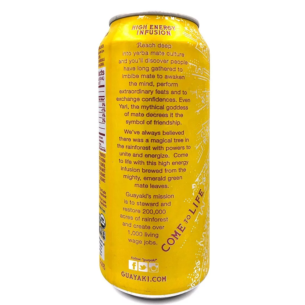 Guayaki Lemon Elation, 15.5 Oz