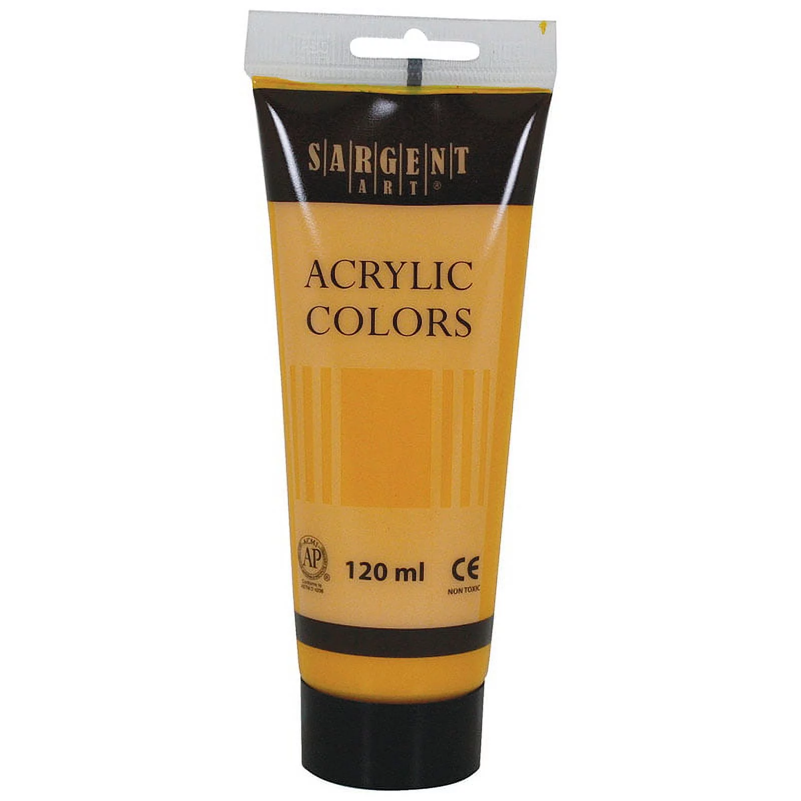 Acrylic Paint Tube, 120 ml, Cadmium Yellow Medium | Bundle of 5 Each
