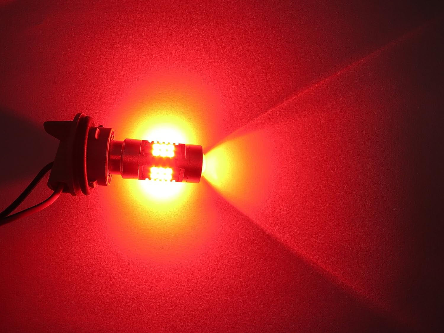 Alla Lighting 1156 BA15S 1141 7506 1003 White LED Lights Bulbs for Turn Signal Blinker Light Backup Reverse Light