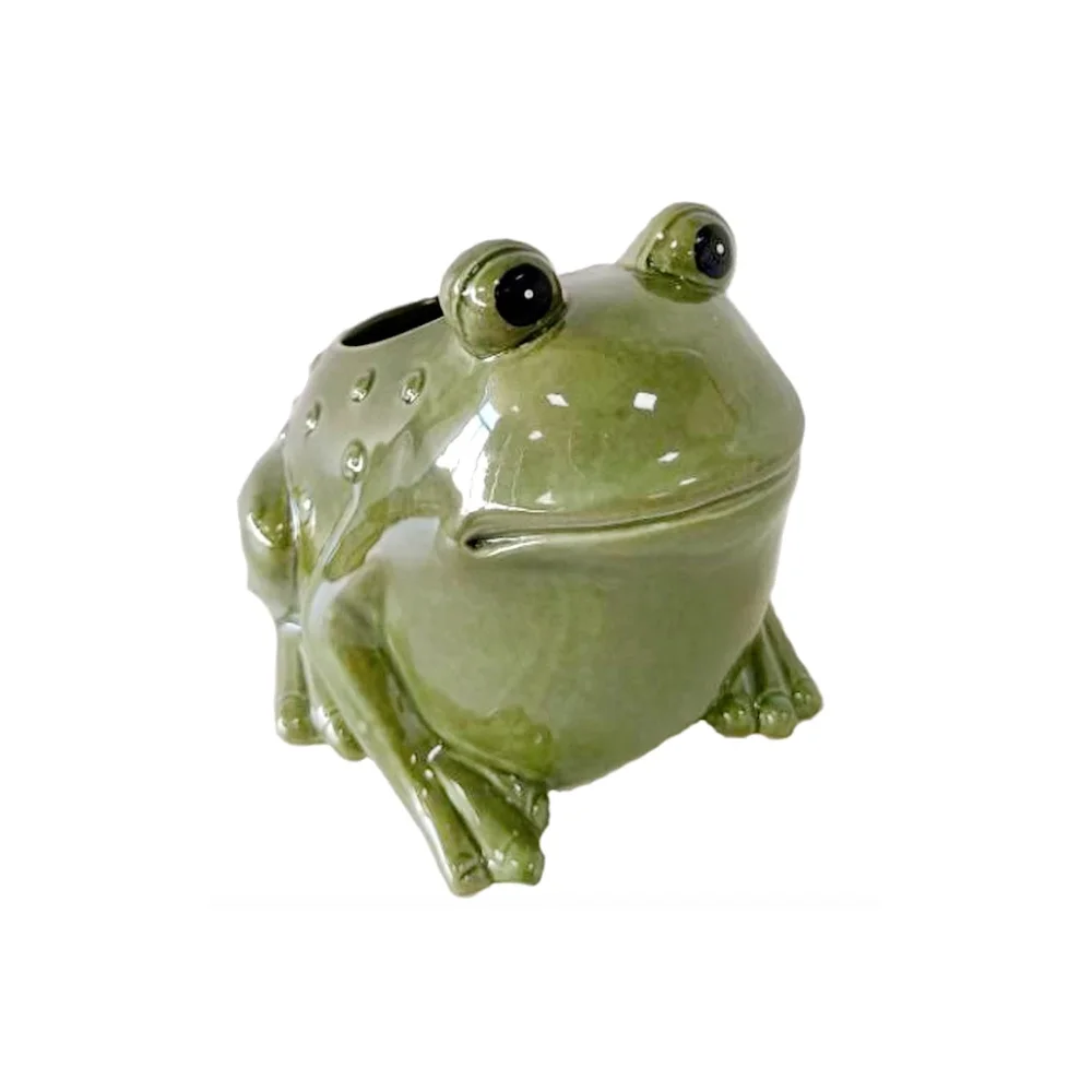 Green Frog Planter | 5