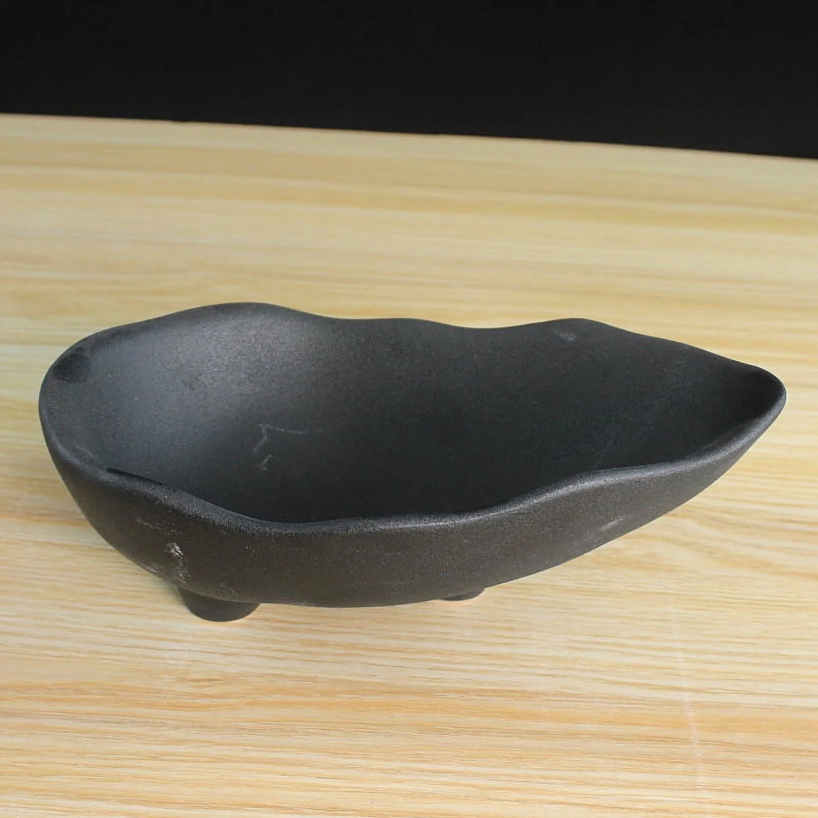 LivNxt Ceramic Succulent Planter Set - Matte Glazed Succulent Dish Garden Pot