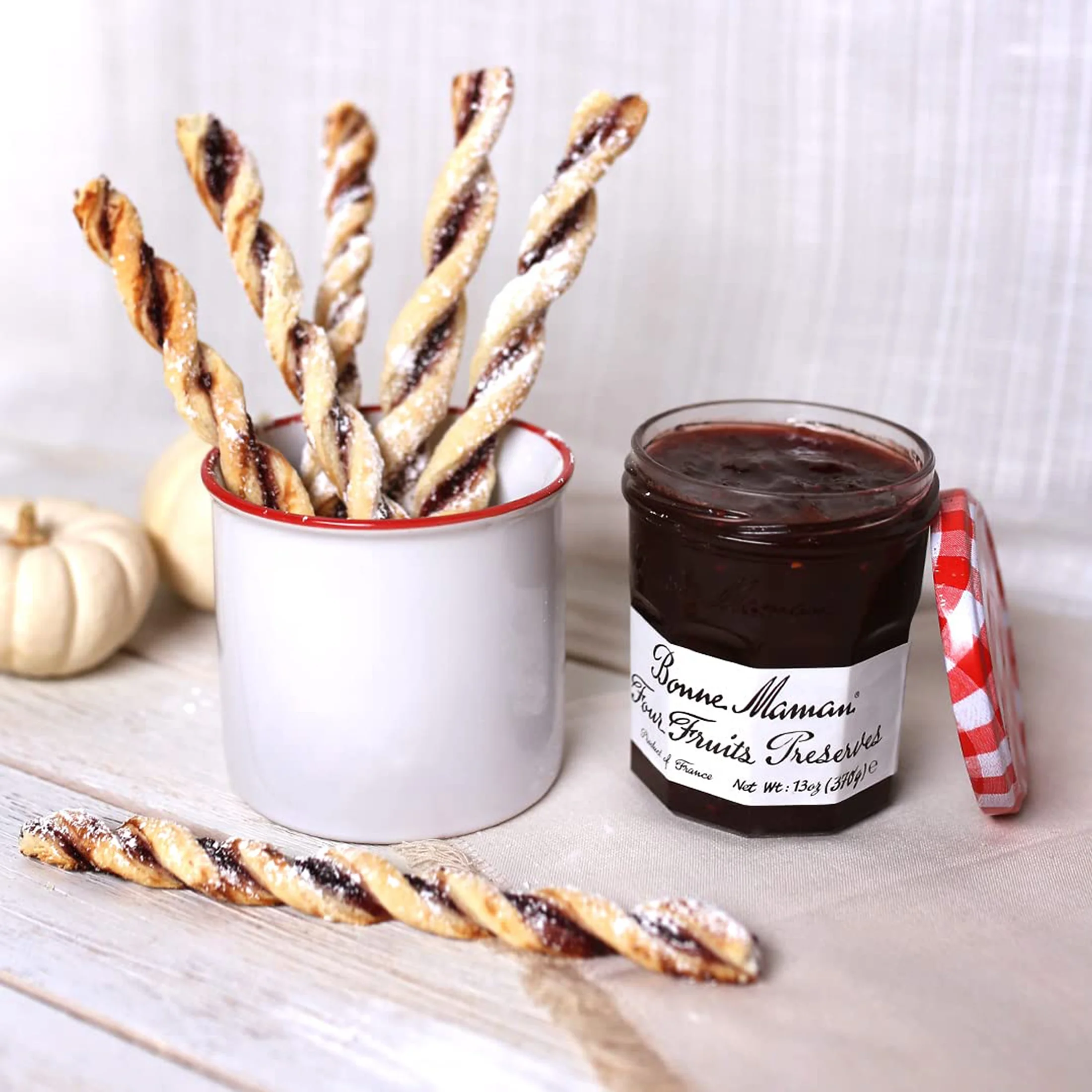 Bonne Maman Four Fruits Preserves 13 oz Jar