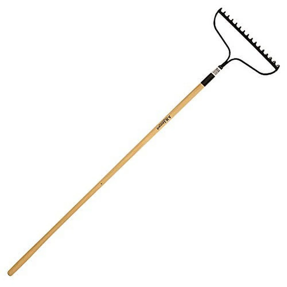 A.M. Leonard Bow Rake with Ash Handle - 16.5 Inches/16 Tines