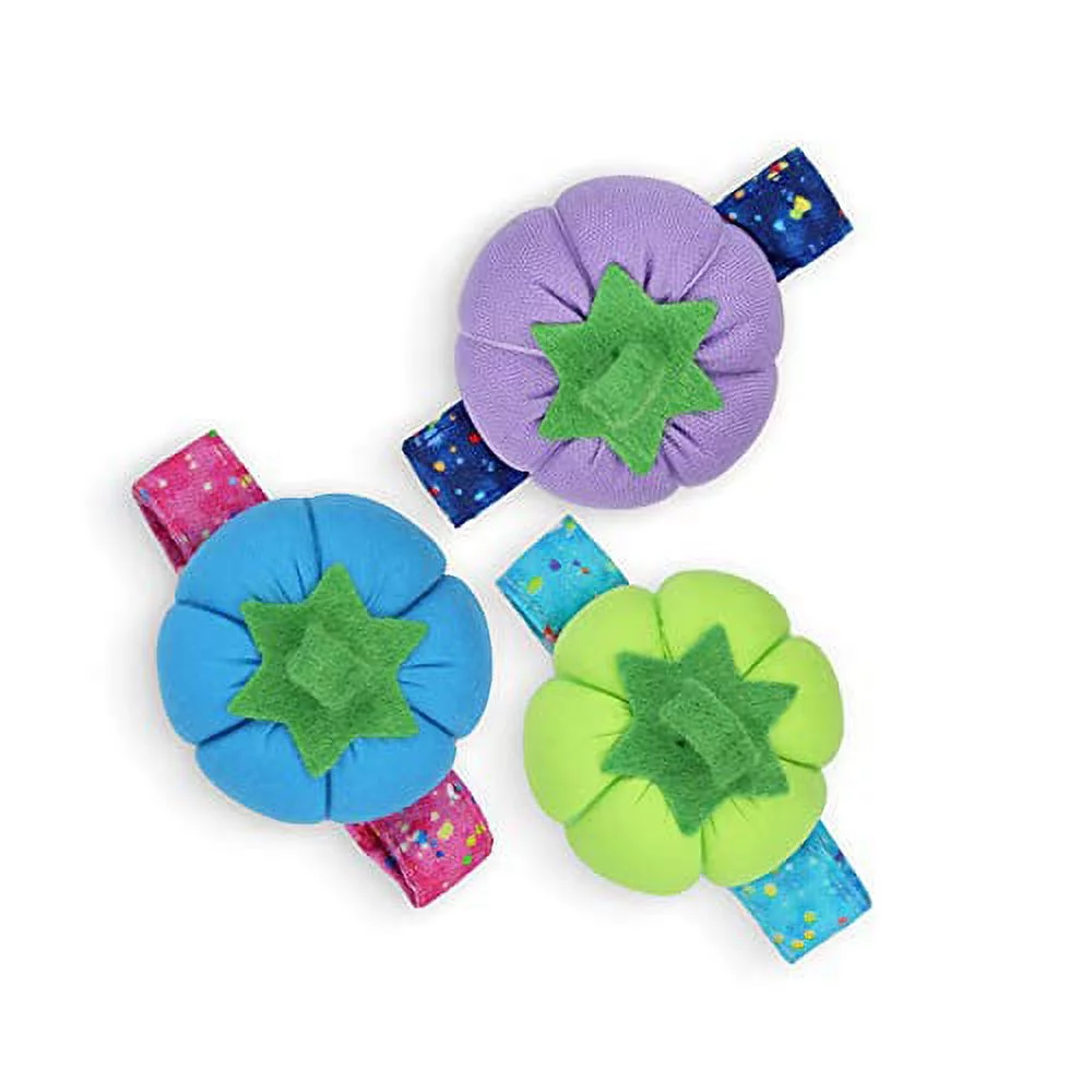 Dritz Wrist Tomato Pin Cushion with Adjustable Strap