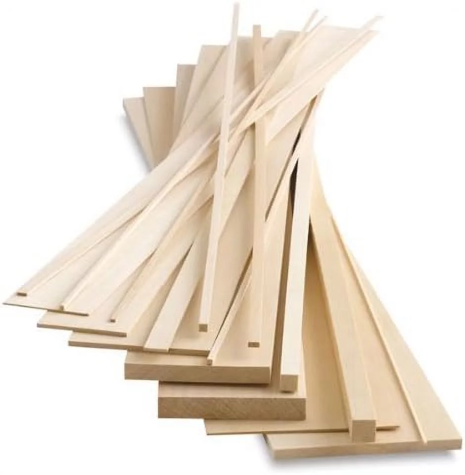 Midwest Products . Basswood Strips 1/16 X 1/4 X 24