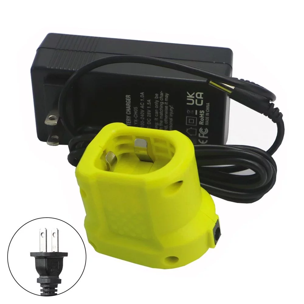 Spare Parts P107 P108 Lithium 12V 14.4V 18V For Ryobi Power Tools Charger Ni-Mh Battery Battery Charger US PLUG