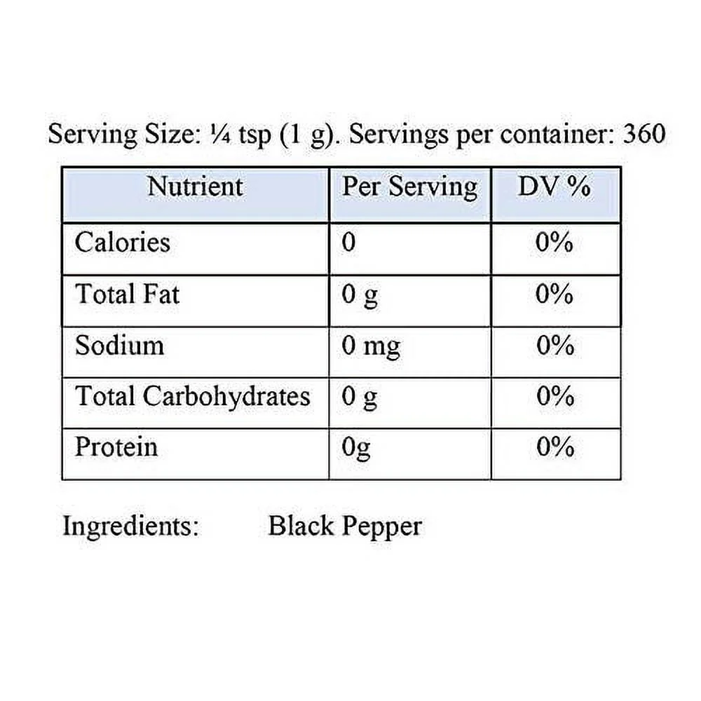 Coarse Black Pepper (2 Bottle)