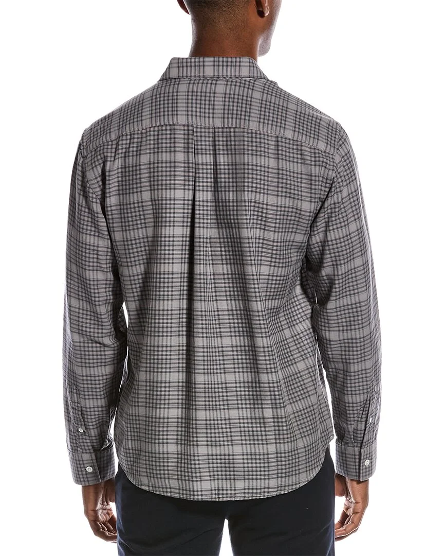 Billy Reid mens  Tuscumbia Shirt, S, Grey