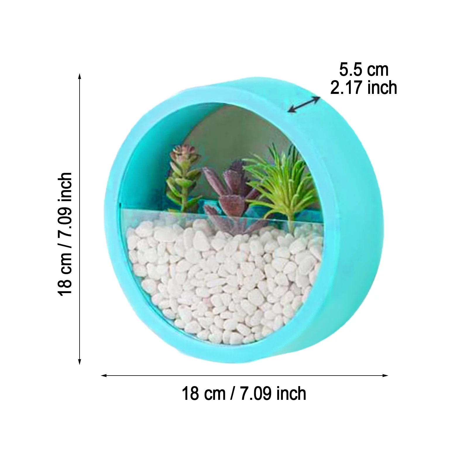 SIfdSeng Wall Hanging Flower Pot Planter Hydroponic Styles Indoor Gardening Art Decor Father Day Gifts from Son Papa Fathers Day Gift Father Day Gifts from Girlfriend