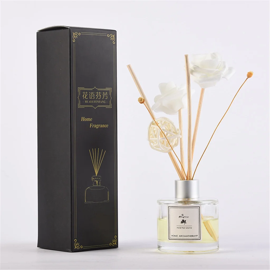 Reed Oil Diffusers with Natural Sticks, Glass Bottle and Scented Oil 50ML Wisteria Hanging Garland Long Stem Sunflowers Flowers Flowers in Pot Wisteria Flowers Fall