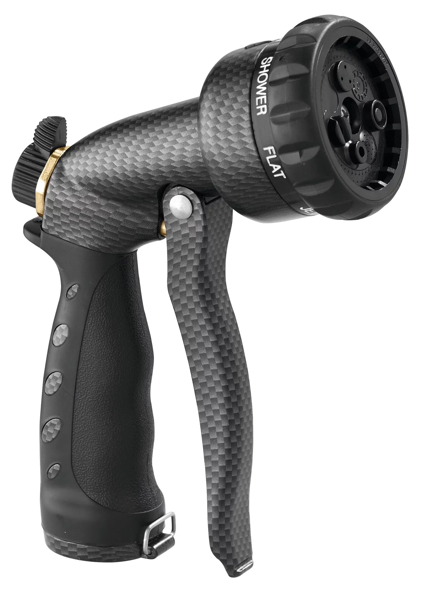 Orbit 56974d Graphite 7-Pattern Front Trigger Turret Zinc Nozzle