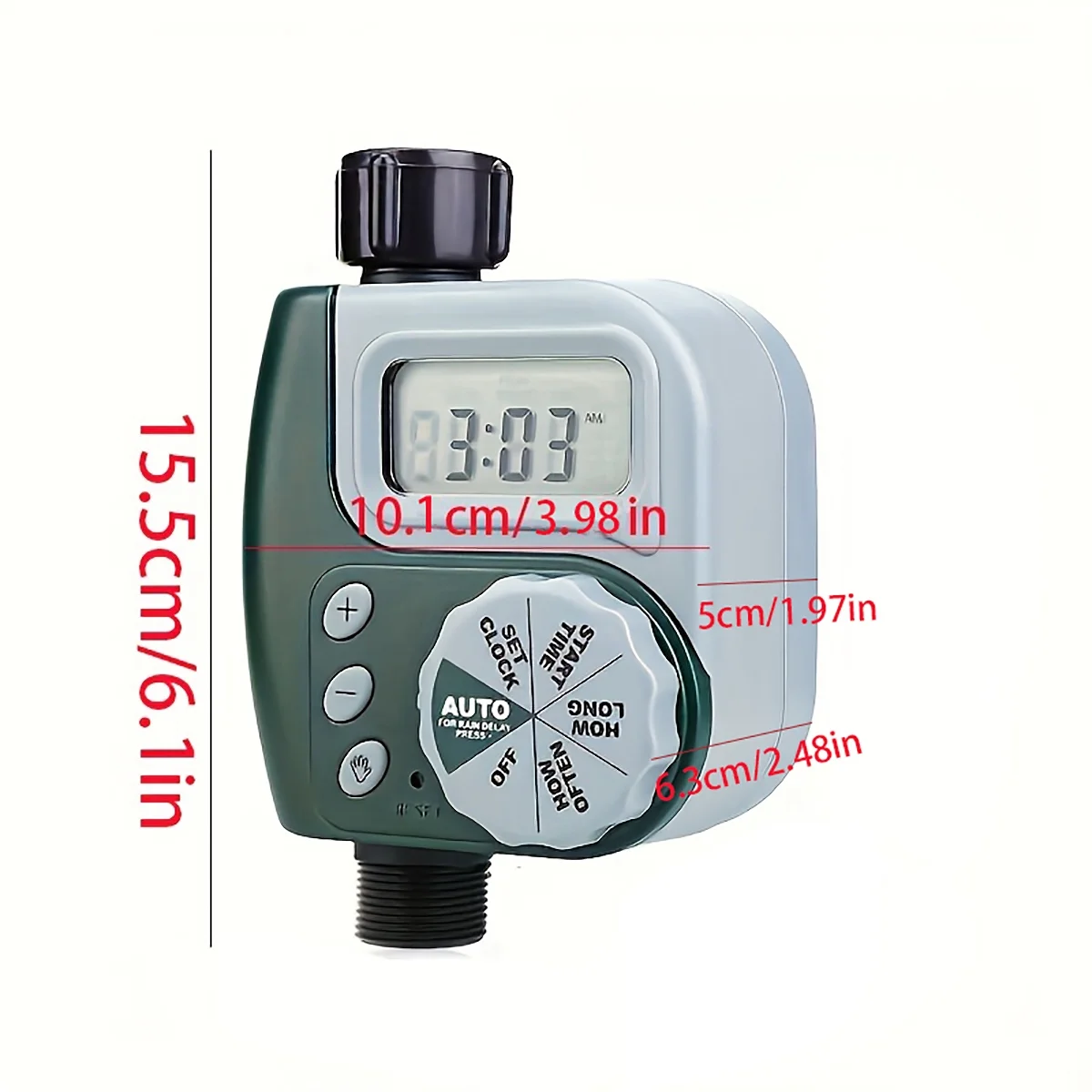 TwoLLL  Sprinkler Timer Digital Irrigation Timer for Garden Hose with Rain Delay Manual Automatic Watering System Hose Timer for Lawns