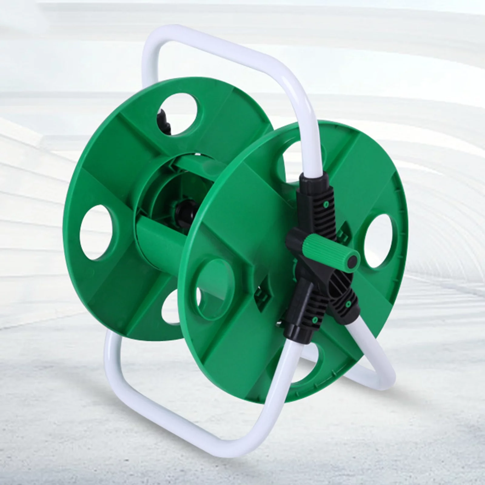 20- Garden Hose Pipe Reel Cart Bracket Lightweight Save Space