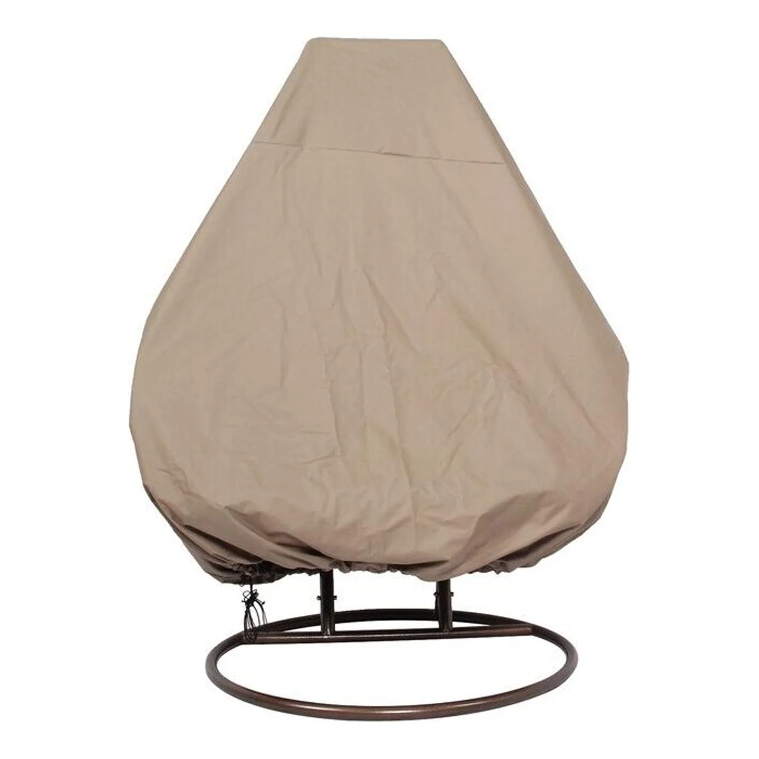 Maykoosh Victorian Vintage Wicker Hanging 2 person Egg Swing Chair With Outdoor Cover