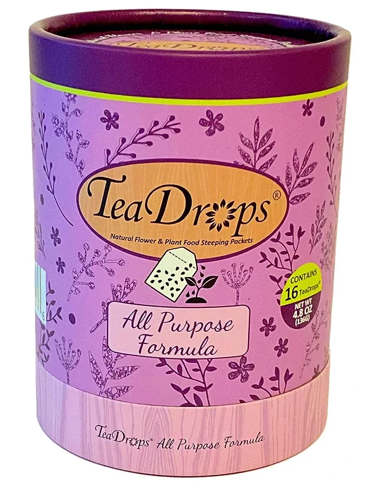 Organic Plant Fertilizer – 16 Liquid Indoor House Plant Food Packets – Make up to 32 Gons (Easy use in Watering Can & Containers, Ecofriendly)