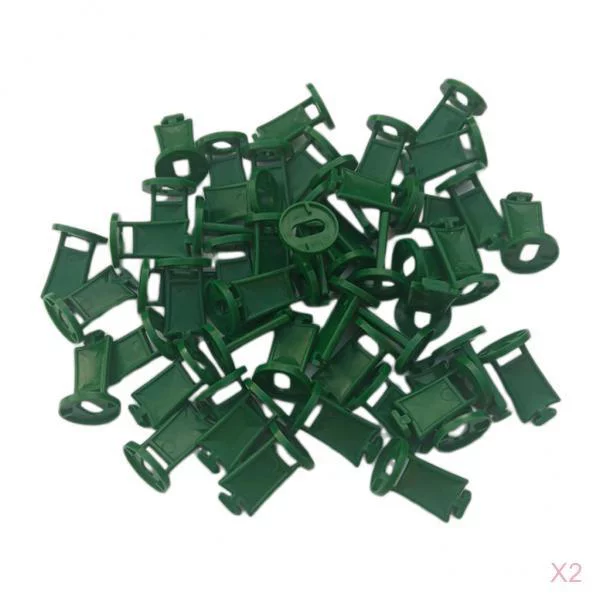 100x Practical Extender Clips Easily Install For Garden Greenhouse Insulation