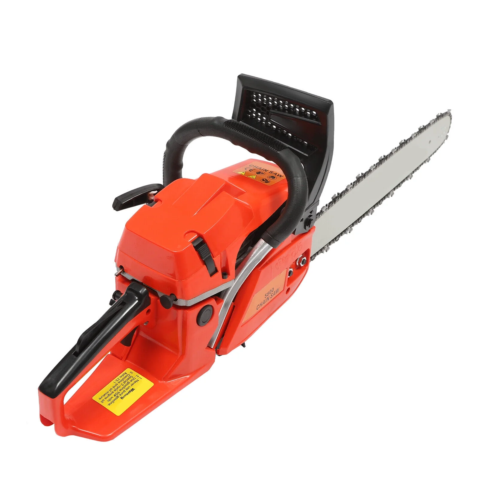 58CC 20inch Gas Chainsaw 2 Stroke Gasoline Powered Chain Saws Cutting Wood