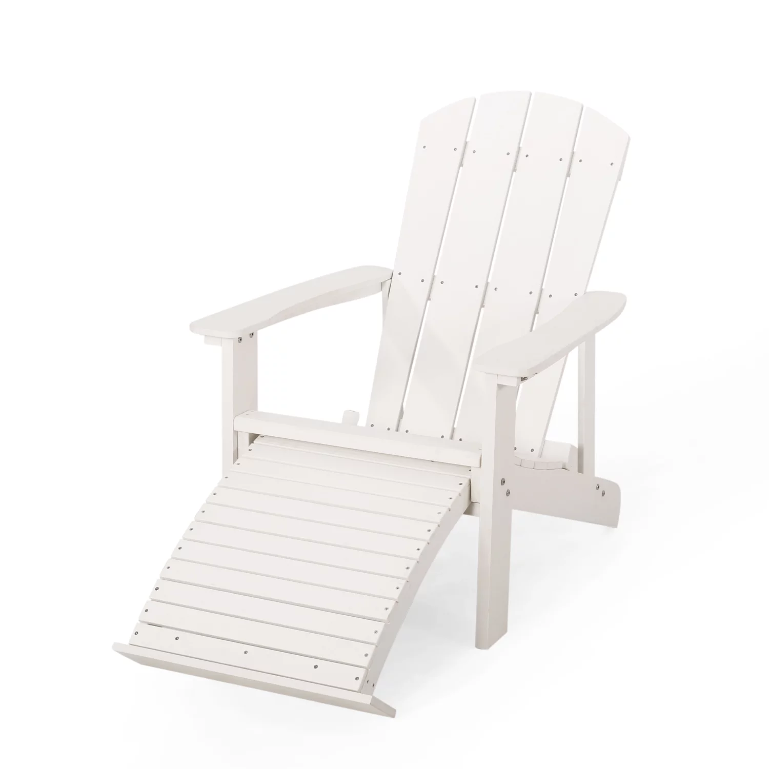 DremFaryoyo HUNTER ADIRONDACK CHAIR WITH HIDEAWAY OTTOMAN