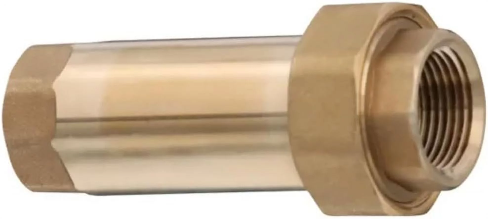 Watts 0072204 Check Valve, 3/4 in, Union FNPT x FNPT, 10 to 175 psi Pressure, Brass Body