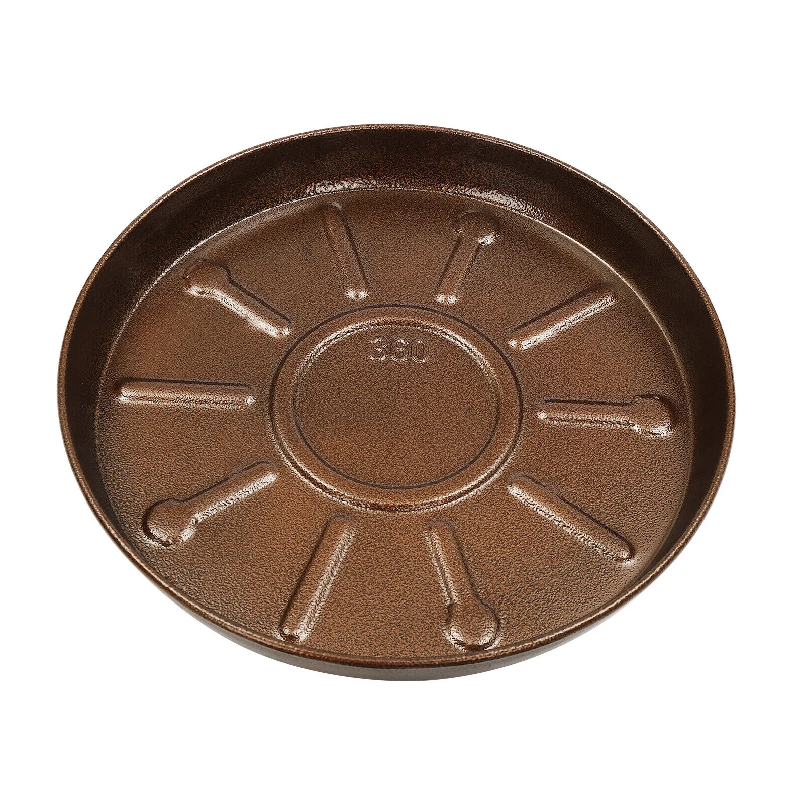 2 x Plant Stand Flowerpot Pot Trolley with Wheels Movable Flexible Plant Saucer +10* Universal Wheels