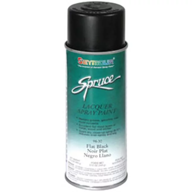 Seymour of Sycamore 98-30 Flat Black Lacquer Aerosol