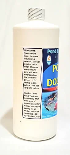 Pond & Aquarium Potassium Permanganate Solution/Clarifier/KOI Fish and Plants Safe/Same Day Ship / 32 OZ