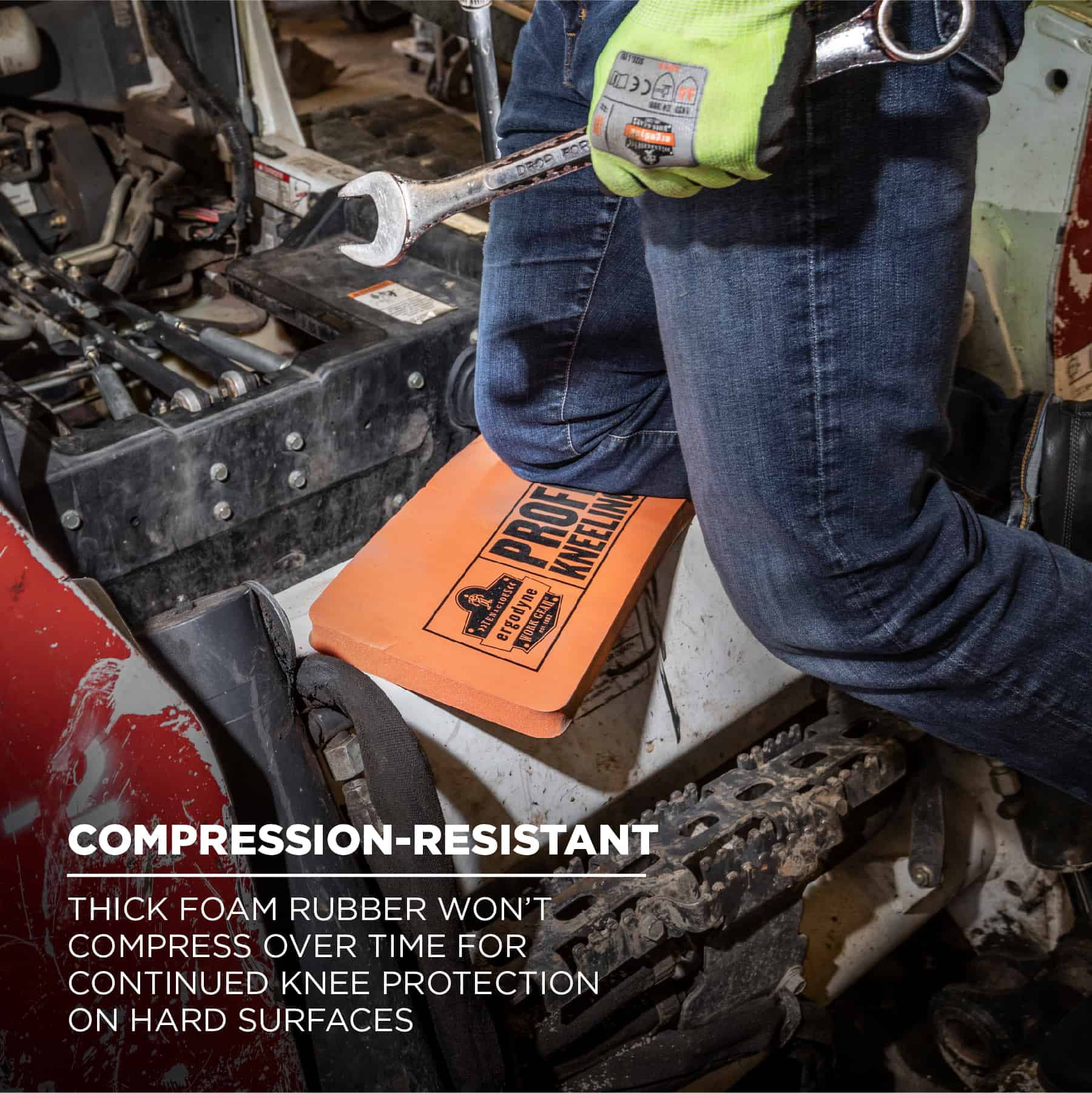 Ergodyne ProFlex® 375 Small Kneeling Pad, Orange