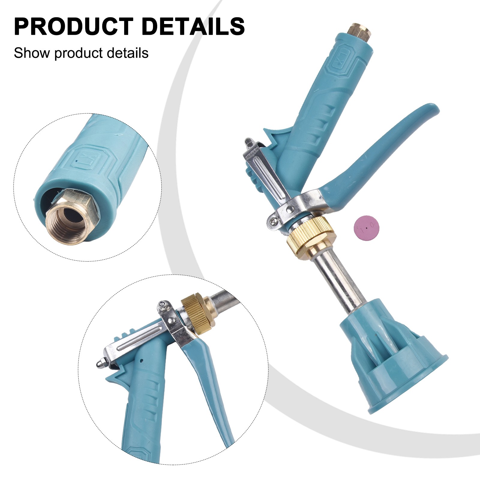 Copper Agricultural High Pressure Sprinkler Garden Irrigation Rotary Sprayer