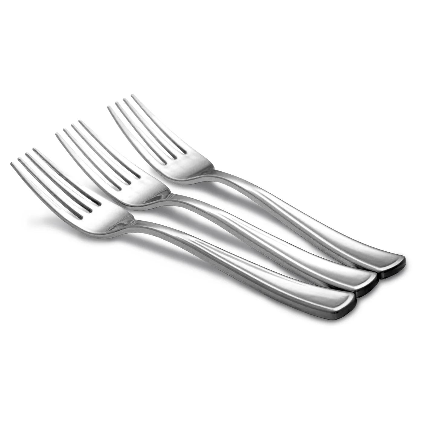 Disposable Plastic Party Dinnerware Set Large Square (60-Person Package)