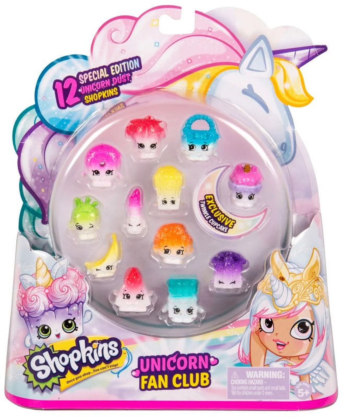 Shopkins Unicorn Fan Club Mini Figure 12-Pack