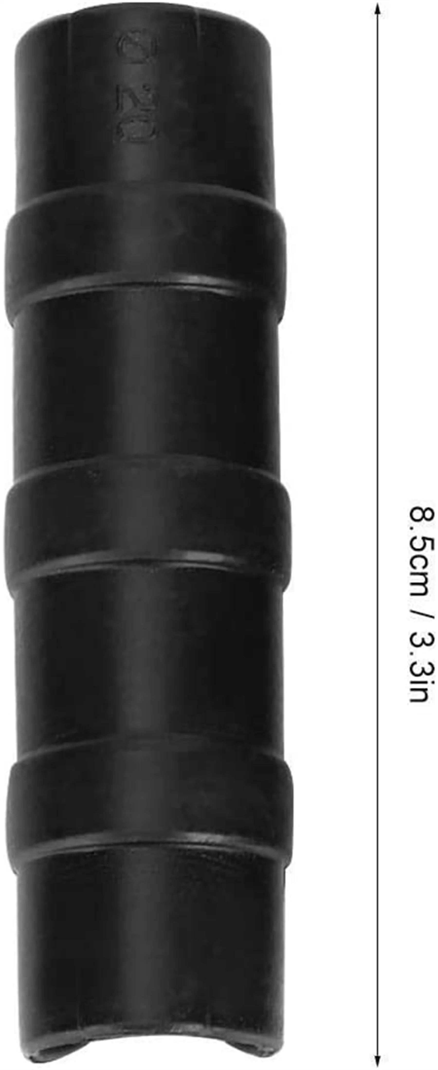 50 PCS Film Clips, Black Greenhouse Frame Pipe Tube and Film Clip Garden Fastener Sunshade Net Tools(8.5cm)