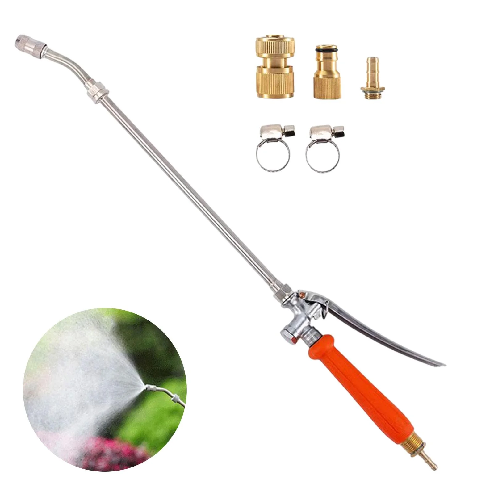 jicheng Sprayer s Backpack Sprayer Rod Car Washing Weeds Brass Barb Sprayer s 72cm with M6M10