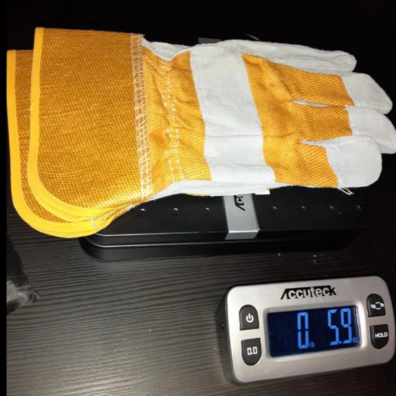 2 PACK Leather Safety Work Gloves Unisex Farmer Gardening DIY Heavy-Duty