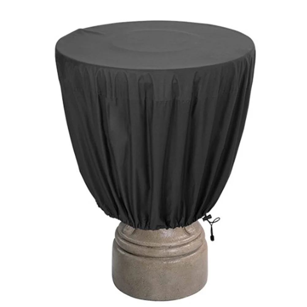 Fountain Covers for Winter Water Feature Cover Waterproof 210D Bird Bath Cover