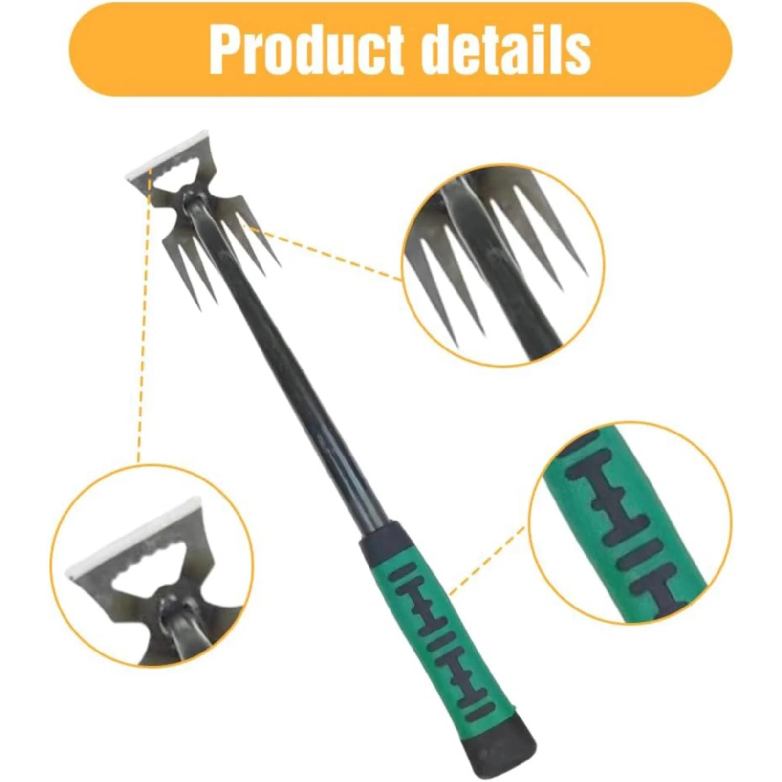 Gardening Hand Weeder Tools 2024 New Weeding Artifact Uprooting Weeding Tool Durable Steel Hand Weeder Tool Manual Multifunctional Weeders Gardening Tools For Yard And Garden