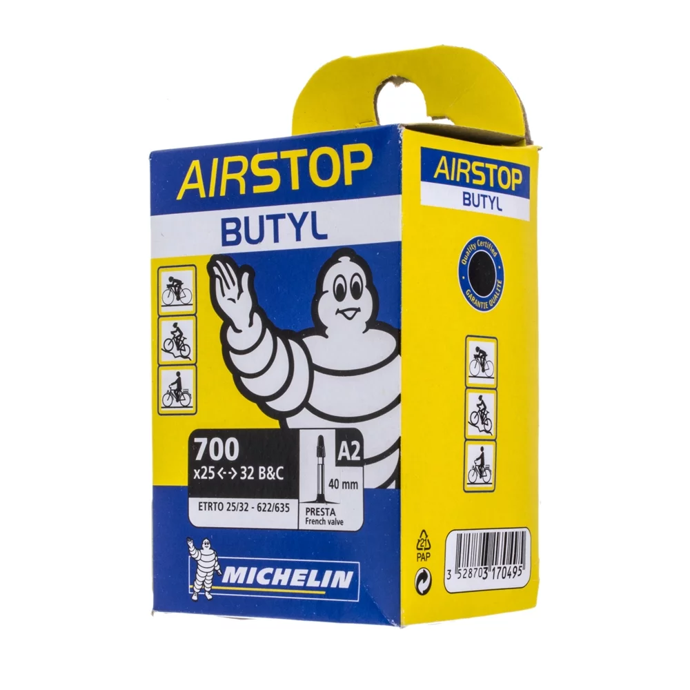 Michelin AirStop Tube 700x25-32 40mm Presta Valve
