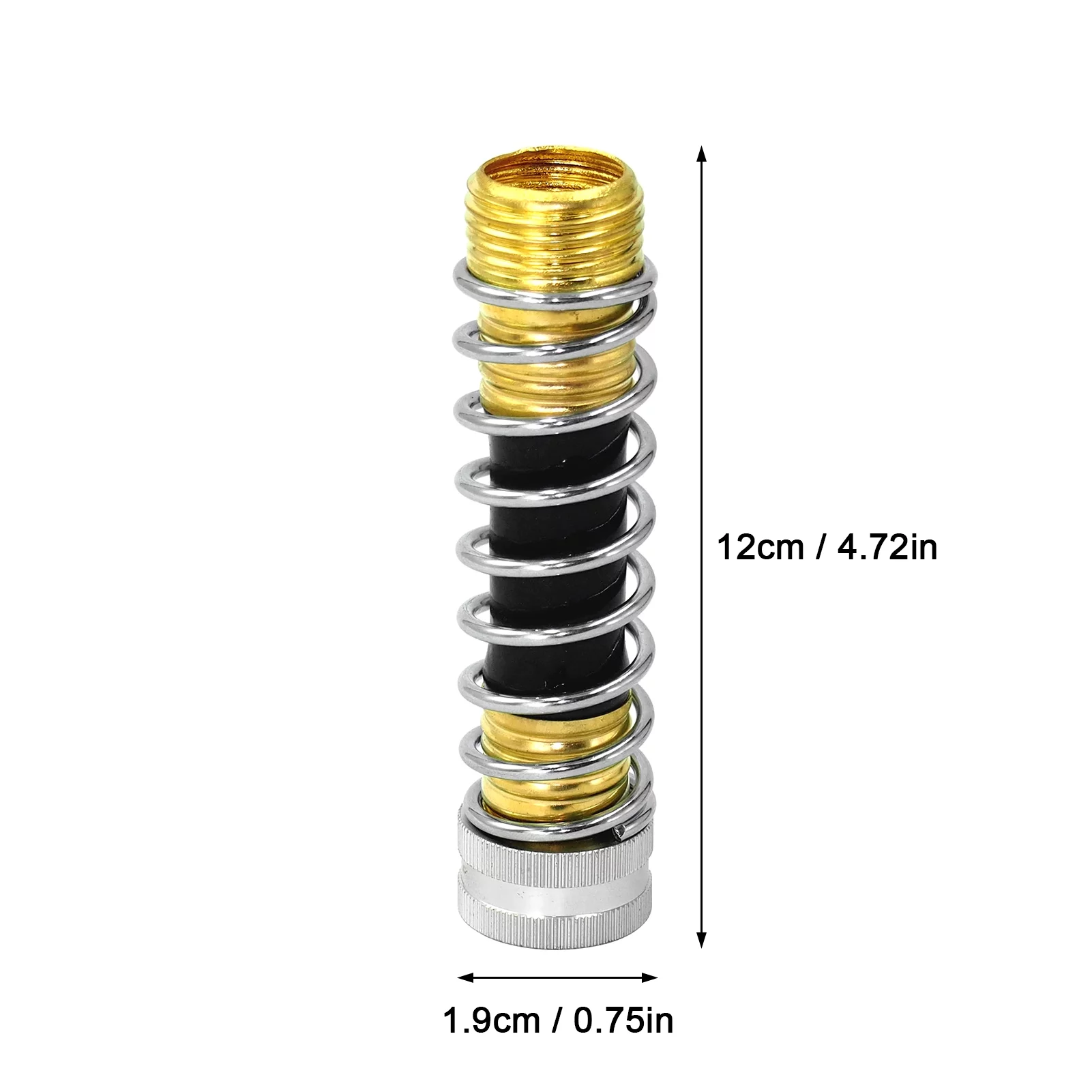 Hose Connector,Adapter With Coil 3/4in Water Kink Water Kink Lawn Coil 3/4in Water Kink Lawn Car With Coil 3/4in Water Adapter Adapter