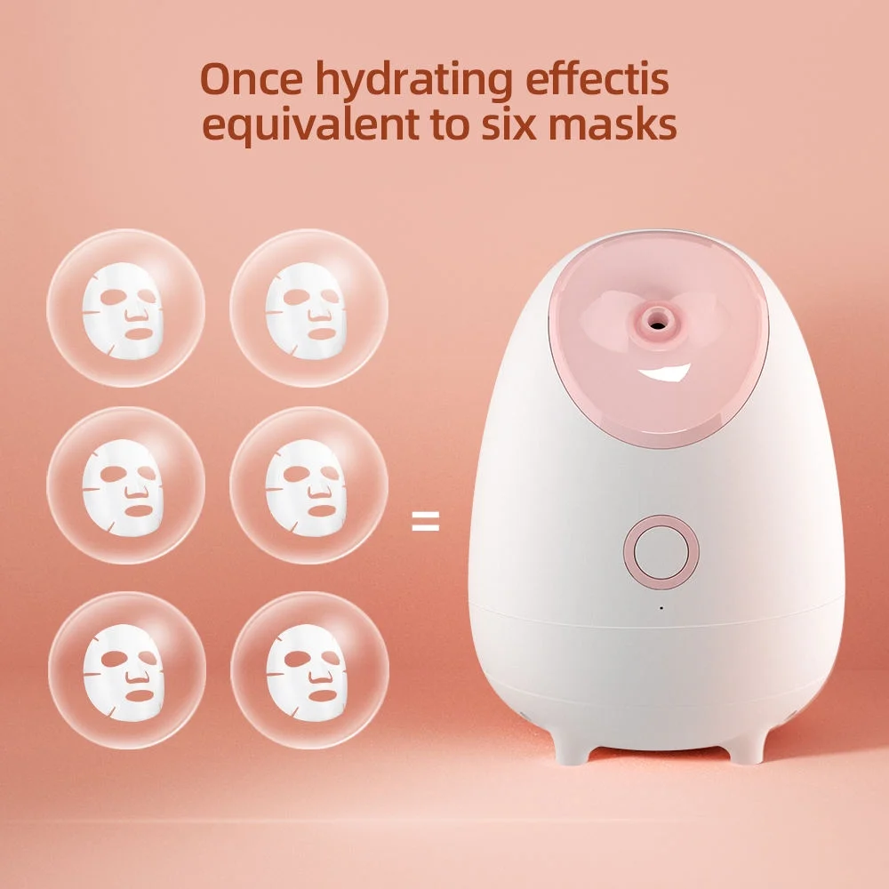Heat Facial Moisturizing Fruits and Vegetables Beauty Steam Face Skin Care Machine Nano Skin Rejuvenation Sprayer Instrument Fac