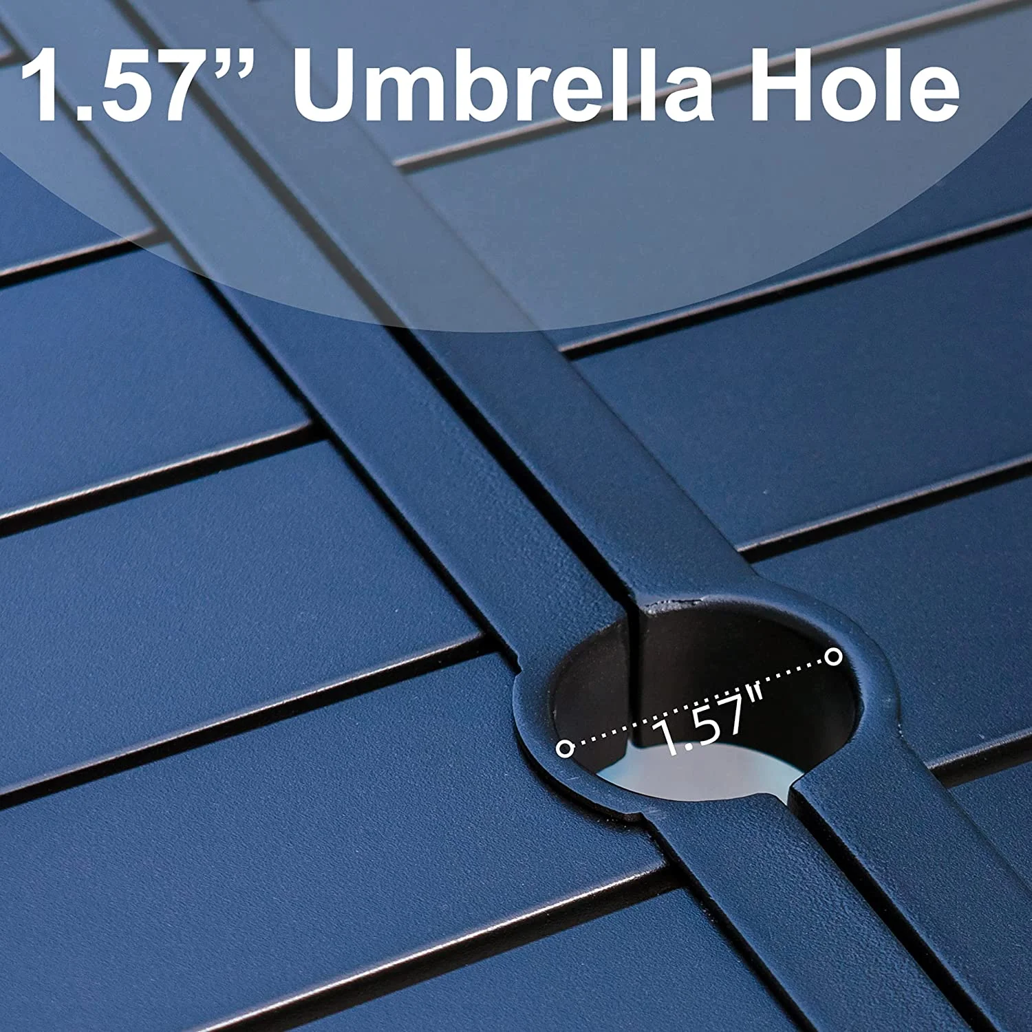 Outdoor Dining Set 7 Piece Outdoor Furniture Set  6 Swivel Dining Chairs and Rectangular Metal Dining Table for Lawn  Garden  Yards  Poolside