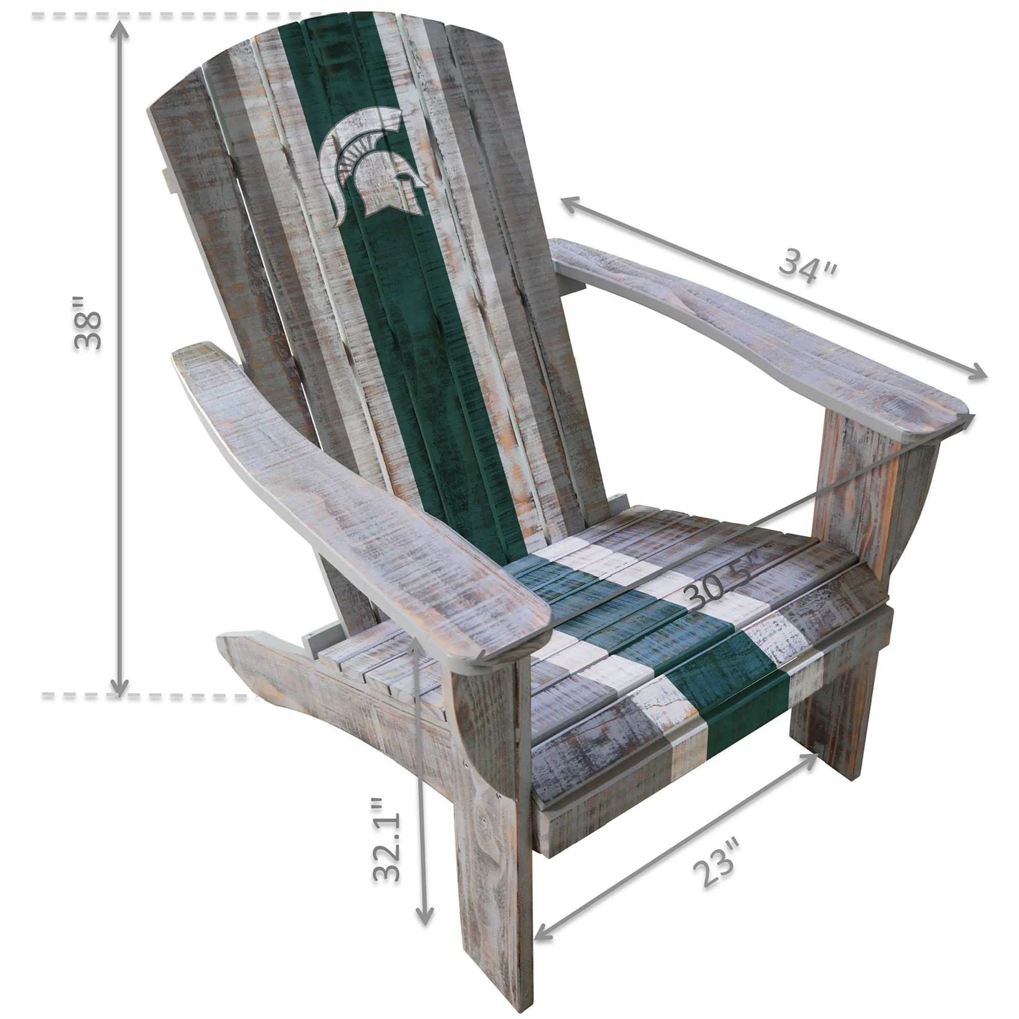 NCAA Michigan State Spartans Adirondack Chair