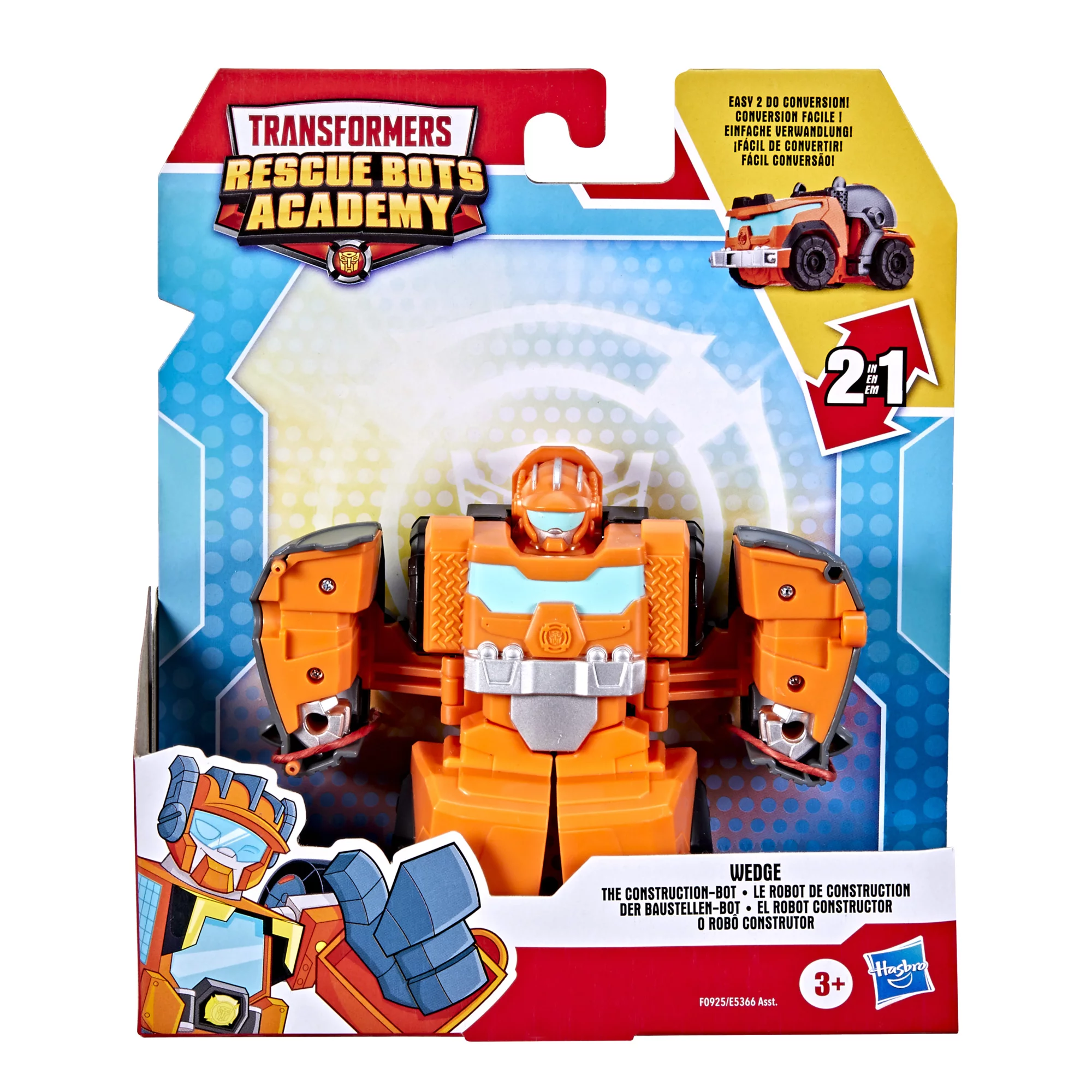 Playskool Heroes Transformers Rescue Bots Academy Wedge Action Figure