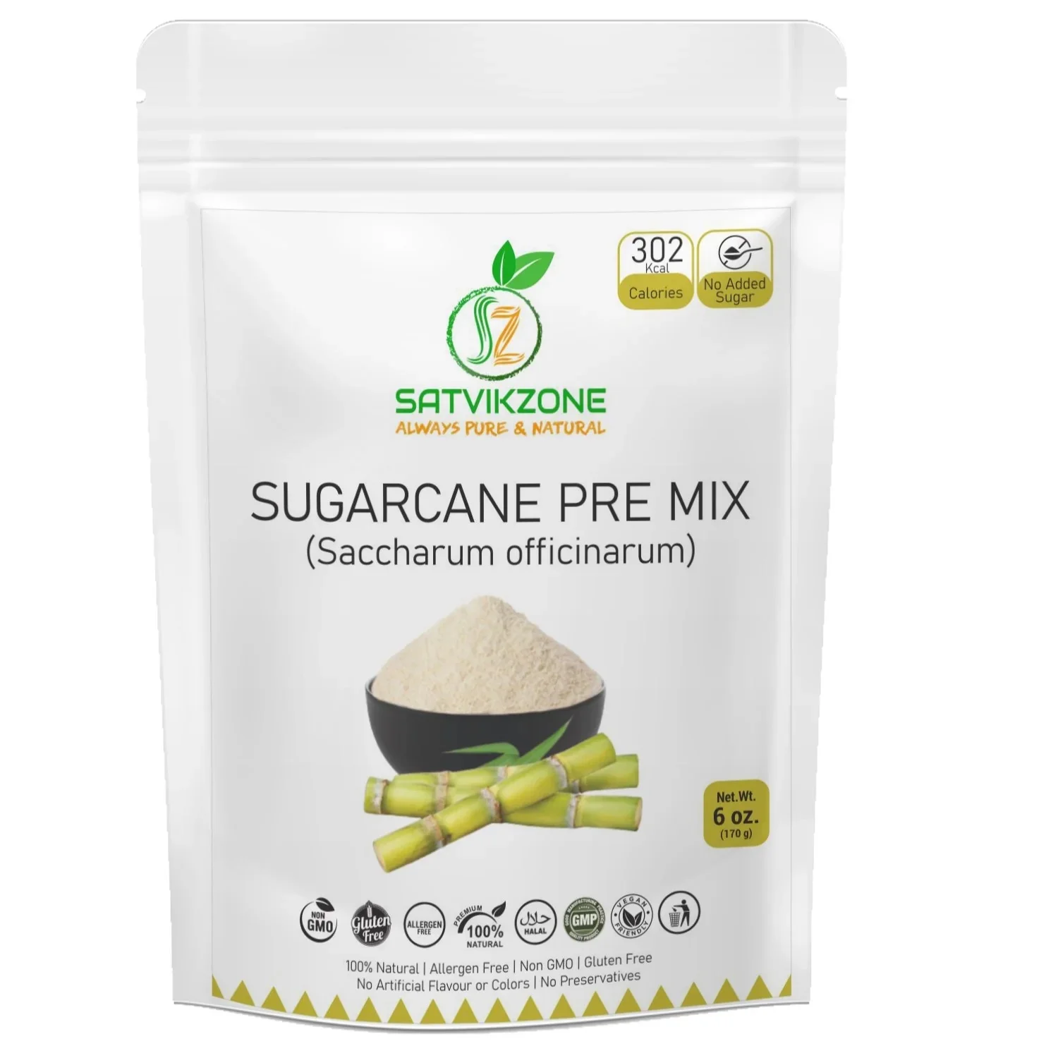 Sugarcane Premix Fruit Powder 100% Natural