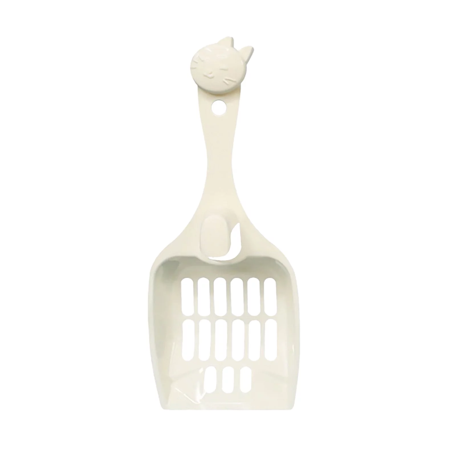 FHKOEGHS Reptile Sand for Hamsters No Calcium Pet Cat Litter Shovel Cat Head Type Cat Shovel Pet Cat Litter Scoop Pet Sift Shovel Litter Cleani