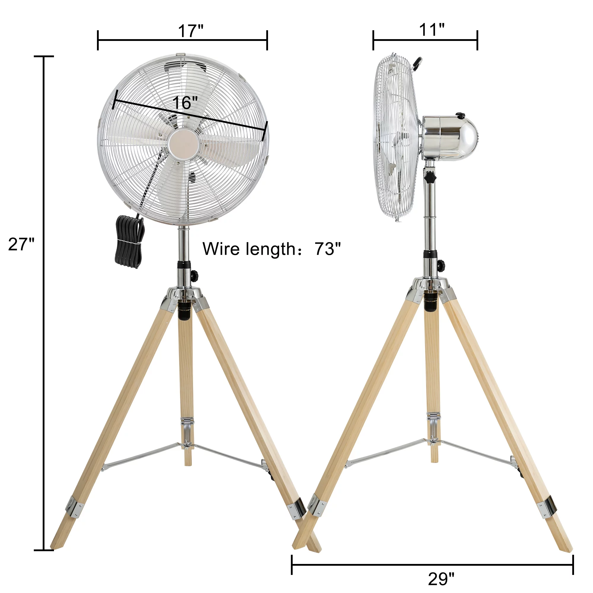 Retro Tripod Fan - 14.55 - Cool Style