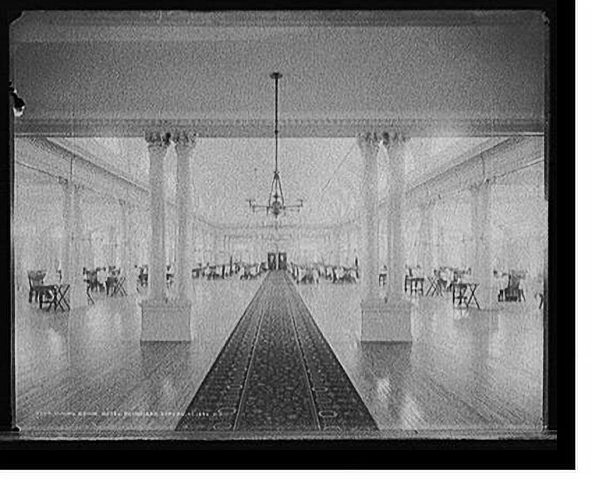 Historic Framed Print, Dining room, Hotel [Royal] Poinciana, 17-7/8