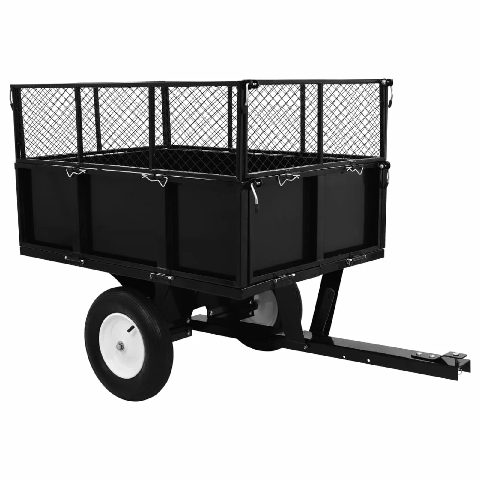 Andoer parcel,X 30.3 X 30.3 X 40.6 With Wheels Frame Cart 60.2 Side Walls Steel Frame Cart Lawn Mower Cart 60.2 X 60.2 X 30.3 Walls Steel Frame X W X Cabinet 23.6